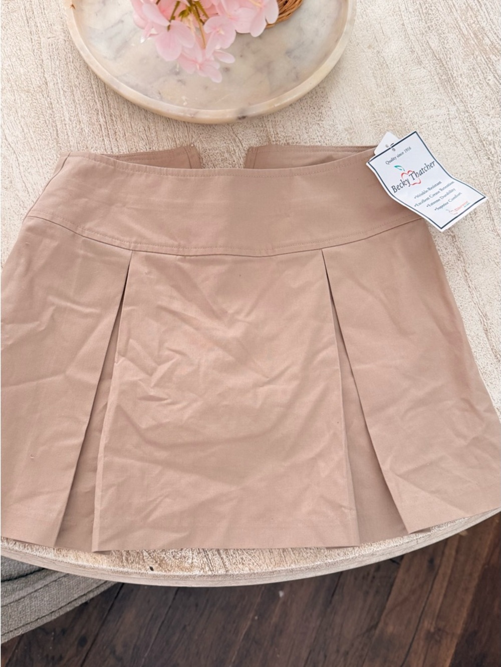 Uniformpleated Skirt